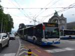 (160'656) - VBL Luzern - Nr. 163/LU 164'526 - Mercedes am 22. Mai 2015 beim Bahnhof Luzern