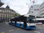 VBL Luzern/439689/160662---vbl-luzern---nr (160'662) - VBL Luzern - Nr. 263 - NAW/R&J-Hess Trolleybus am 22. Mai 2015 beim Bahnhof Luzern
