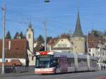 (167'931) - VBL Luzern - Nr. 241 - Hess/Hess Doppelgelenktrolleybus am 25. Dezember 2015 in Luzern, Bahnhofbrcke