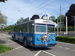 (171'222) - VBL Luzern (vbl-historic) - Nr. 25 - FBW/FFA Trolleybus am 22. Mai 2016 in Luzern, Verkehrshaus
