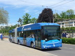 (171'286) - VBL Luzern - Nr. 223 - Hess/Hess Gelenktrolleybus am 22. Mai 2016 in Luzern, Verkehrshaus