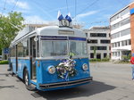 VBL Luzern/501677/171364---vbl-luzern-vbl-historic-- (171'364) - VBL Luzern (vbl-historic) - Nr. 25 - FBW/FFA Trolleybus am 22. Mai 2016 in Luzern, Depot