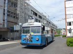 (171'369) - VBL Luzern (vbl-historic) - Nr. 25 - FBW/FFA Trolleybus am 22. Mai 2016 in Luzern, Depot