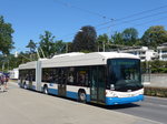 (173'731) - VBL Luzern - Nr. 219 - Hess/Hess Gelenktrolleybus am 8. August 2016 in Luzern, Verkehrshaus