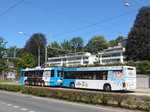 VBL Luzern/516184/173736---vbl-luzern---nr (173'736) - VBL Luzern - Nr. 312 - Lanz+Marti/Hess Personenanhnger am 8. August 2016 in Luzern, Verkehrshaus