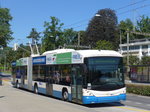 (173'738) - VBL Luzern - Nr. 221 - Hess/Hess Gelenktrolleybus am 8. August 2016 in Luzern, Verkehrshaus