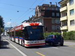 (173'751) - VBL Luzern - Nr. 238 - Hess/Hess Doppelgelenktrolleybus am 8. August 2016 in Luzern, Maihof