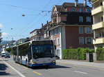 VBL Luzern/516324/173758---vbl-luzern---nr (173'758) - VBL Luzern - Nr. 149/LU 15'088 - Mercedes (ex Heggli, Kriens Nr. 711) am 8. August 2016 in Luzern, Maihof