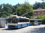 (173'770) - VBL Luzern - Nr. 262 - NAW/R&J-Hess Trolleybus am 8. August 2016 in Luzern, Maihof