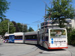 VBL Luzern/516432/173788---vbl-luzern---nr (173'788) - VBL Luzern - Nr. 237 - Hess/Hess Doppelgelenktrolleybus am 8. August 2016 in Luzern, Maihof