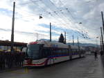 VBL Luzern/534050/177167---vbl-luzern---nr (177'167) - VBL Luzern - Nr. 409 - Hess/Hess Doppelgelenktrolleybus am 11. Dezember 2016 beim Bahnhof Emmenbrcke Sd