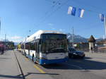 (179'436) - VBL Luzern - Nr. 202 - Hess/Hess Gelenktrolleybus am 10. April 2017 in Luzern, Bahnhofbrcke