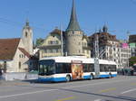 VBL Luzern/554712/179747---vbl-luzern---nr (179'747) - VBL Luzern - Nr. 219 - Hess/Hess Gelenktrolleybus am 29. April 2017 in Luzern, Bahnhofbrcke
