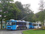 (185'155) - VBL Luzern - Nr. 260 - NAW/R&J-Hess Trolleybus am 18. September 2017 in Luzern, Hirtenhof