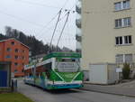 VBL Luzern/605509/189355---vbz-zuerich---nr (189'355) - VBZ Zrich - Nr. 183 - Hess/Hess Gelenktrolleybus am 17. Mrz 2018 in Luzern, Wrzenbach (Einsatz VBL)