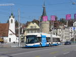 VBL Luzern/653978/203287---vbl-luzern---nr (203'287) - VBL Luzern - Nr. 229 - Hess/Hess Gelenktrolleybus am 30. Mrz 2019 in Luzern, Bahnhofbrcke