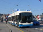 VBL Luzern/654249/203355---vbl-luzern---nr (203'355) - VBL Luzern - Nr. 225 - Hess/Hess Gelenktrolleybus am 30. Mrz 2019 in Luzern, Bahnhofbrcke