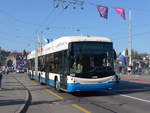 VBL Luzern/654269/203376---vbl-luzern---nr (203'376) - VBL Luzern - Nr. 222 - Hess/Hess Gelenktrolleybus am 30. Mrz 2019 in Luzern, Bahnhofbrcke