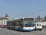 VBL Luzern/729111/223794---vbl-luzern---nr (223'794) - VBL Luzern - Nr. 159/LU 15'004 - Mercedes am 26. Februar 2021 in Luzern, Bahnhofbrcke