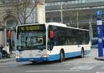 (242'446) - VBL Luzern - Nr. 66/LU 15'019 - Mercedes am 11. November 2022 beim Bahnhof Luzern