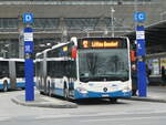 (245'363) - VBL Luzern - Nr. 167/LU 174'637 - Mercedes am 25. Januar 2023 beim Bahnhof Luzern
