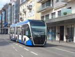 VMCV Clarens/693738/215151---vmcv-clarens---nr (215'151) - VMCV Clarens - Nr. 810 - Van Hool Gelenktrolleybus am 14. Mrz 2020 in Montreux, Escaliers de la Gare
