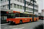 (057'805) - AAR bus+bahn, Aarau - Nr. 132/AG 7232 - Volvo/Hess am 27. Dezember 2002 beim Bahnhof Aarau
