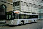 (057'806) - AAR bus+bahn, Aarau - Nr. 159/AG 351'450 - Scania/Hess am 27. Dezember 2002 beim Bahnhof Aarau