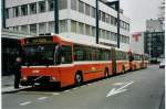 (057'822) - AAR bus+bahn, Aarau - Nr. 137/AG 19'937 - Volvo/Hess am 27. Dezember 2002 beim Bahnhof Aarau