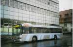 (072'905) - AAR bus+bahn, Aarau - Nr. 158/AG 330'668 - Scania/Hess am 2. Dezember 2004 beim Bahnhof Aarau
