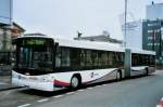 (100'820) - AAR bus+bahn, Aarau - Nr. 170/AG 374'170 - Scania/Hess am 3. November 2007 beim Bahnhof Aarau