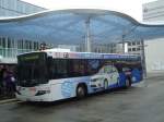 (148'505) - AAR bus+bahn, Aarau - Nr. 161/AG 441'161 - Scania/Hess am 26. Dezember 2013 beim Bahnhof Aarau