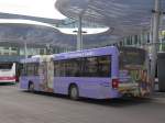 (158'590) - AAR bus+bahn, Aarau - Nr. 161/AG 441'161 - Scania/Hess am 4. Februar 2015 beim Bahnhof Aarau