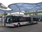 (189'485) - AAR bus+bahn, Aarau - Nr. 163/AG 441'163 - Scania/Hess am 19. Mrz 2018 beim Bahnhof Aarau
