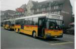 (021'614) - Voegtlin-Meyer, Brugg - Nr. 77/AG 8965 - Mercedes/Hess am 7. Februar 1998 beim Bahnhof Brugg