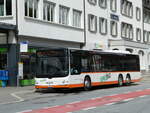 Herisau/812367/249134---regiobus-gossau---nr (249'134) - Regiobus, Gossau - Nr. 31/SG 353'631 - MAN am 25. April 2023 beim Bahnhof Herisau