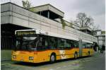 (067'019) - PostAuto Bern-Freiburg-Solothurn - Nr. 602/BE 614'088 (ex P 27'726) am 23. April 2004 in Aarberg, Post