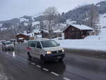 Adelboden/646184/200781---kander-reisen-frutigen---be (200'781) - Kander-Reisen, Frutigen - BE 444 - VW am 12. Januar 2019 in Adelboden, Oey