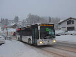 (201'015) - Portenier, Adelboden - Nr. 1/BE 27'928 - Mercedes (ex FRA-Bus, D-Frankfurt) am 13. Januar 2019 in Adelboden, Oey