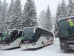 (201'159) - Eurobus, Bern - Nr. 2/BE 379'902 - Setra am 13. Januar 2019 in Adelboden, Unter dem Birg