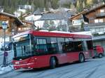 (233'101) - AFA Adelboden - Nr. 55/BE 611'055 - Scania/Hess am 23. Februar 2022 in Adelboden, Busstation