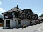 Adelboden/780144/237304---ehemalige-garage-geiger-am (237'304) - Ehemalige Garage Geiger am 19. Juni 2022 in Adelboden, Vorschwand