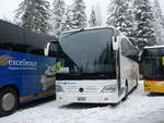 (258'301) - GEO Travel, Effretikon - ZH 210'544 - Mercedes am 6. Januar 2024 in Adelboden, Unter dem Birg
