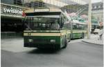 (014'825) - SVB Bern - Nr. 54 - FBW/Hess Gelenktrolleybus am 26. August 1996 beim Bahnhof Bern