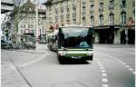 (039'718) - SVB Bern - Nr. 1 - NAW/Hess Gelenktrolleybus am 14. Mrz 2000 beim Bahnhof Bern