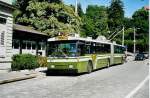 Bern/227596/042422---svb-bern---nr (042'422) - SVB Bern - Nr. 47 - FBW/Gangloff Gelenktrolleybus am 12. August 2000 in Bern, Brengraben