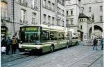 Bern/229516/044235---svb-bern---nr (044'235) - SVB Bern - Nr. 8 - NAW/Hess Gelenktrolleybus am 28. Dezember 2000 in Bern, Marktgasse