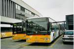 (065'928) - PostAuto Bern-Freiburg-Solothurn - Nr. 635/BE 615'605 - Mercedes (ex P 27'009) am 8. Mrz 2004 in Bern, Postautostation