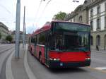 (163'468) - Bernmobil, Bern - Nr. 13 - NAW/Hess Gelenktrolleybus am 15. August 2015 beim Bahnhof Bern