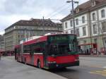 Bern/476639/168467---bernmobil-bern---nr (168'467) - Bernmobil, Bern - Nr. 15 - NAW/Hess Gelenktrolleybus am 11. Januar 2016 beim Bahnhof Bern